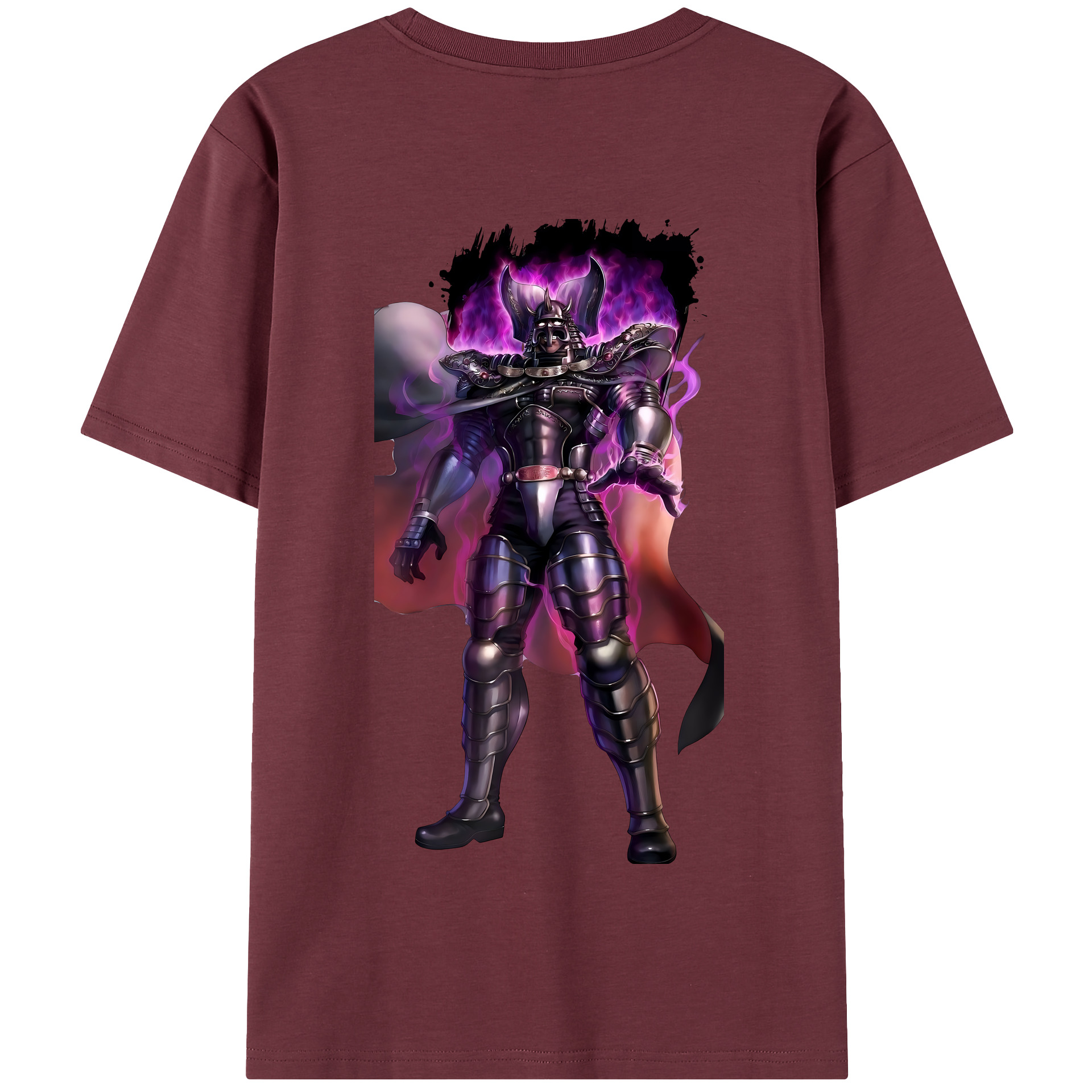 （画像用） 北斗の拳 Fist of the North Star 綿100％半袖Tシャツ（背面プリント）